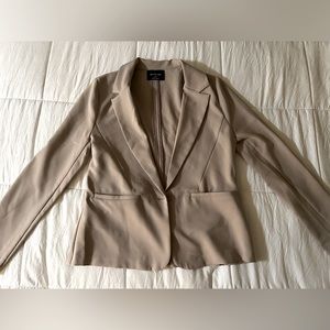Beige Business Coat